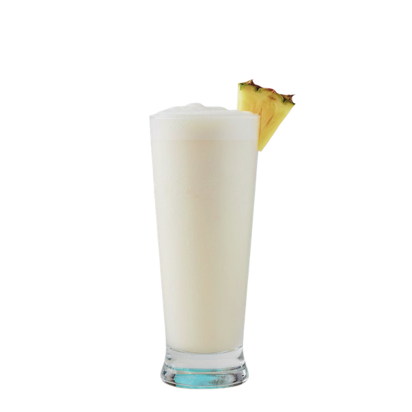 Piña Colada Virgen con jugo de piña, leche de coco y hielo