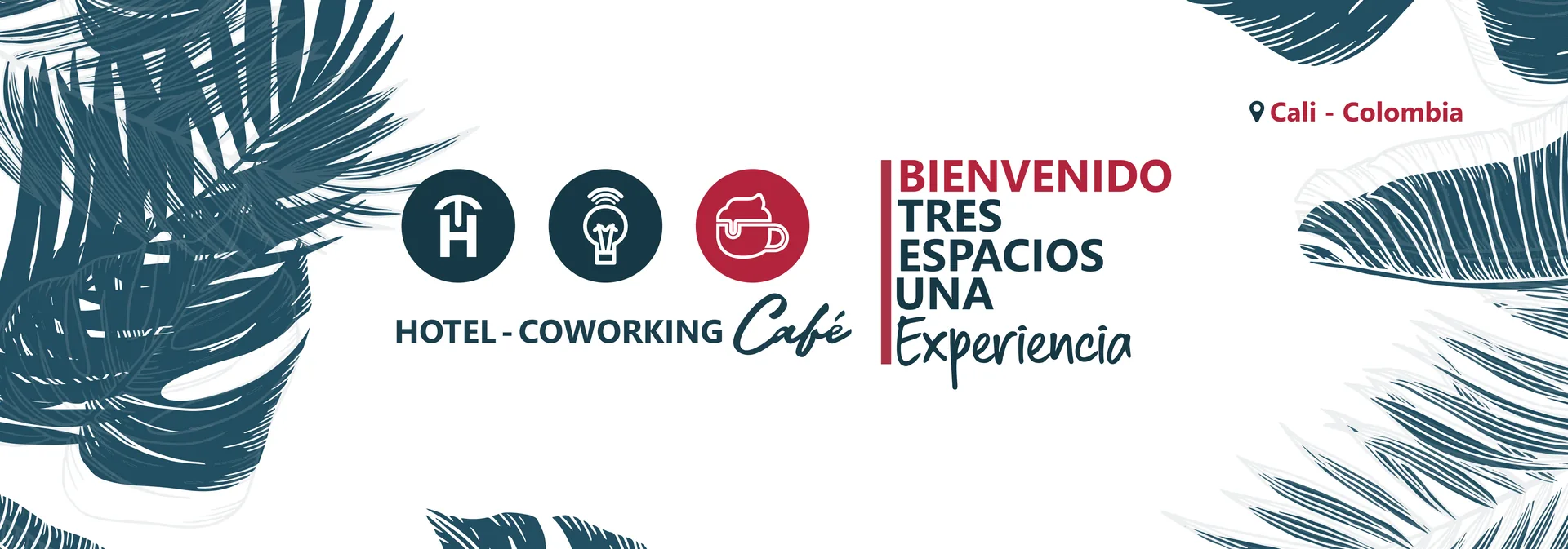 Bienvenido a Reset Cali — tres espacios, una experiencia: hotel, coworking y café